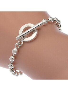 Gucci Toggle 925 Sterling Silver Bracelet